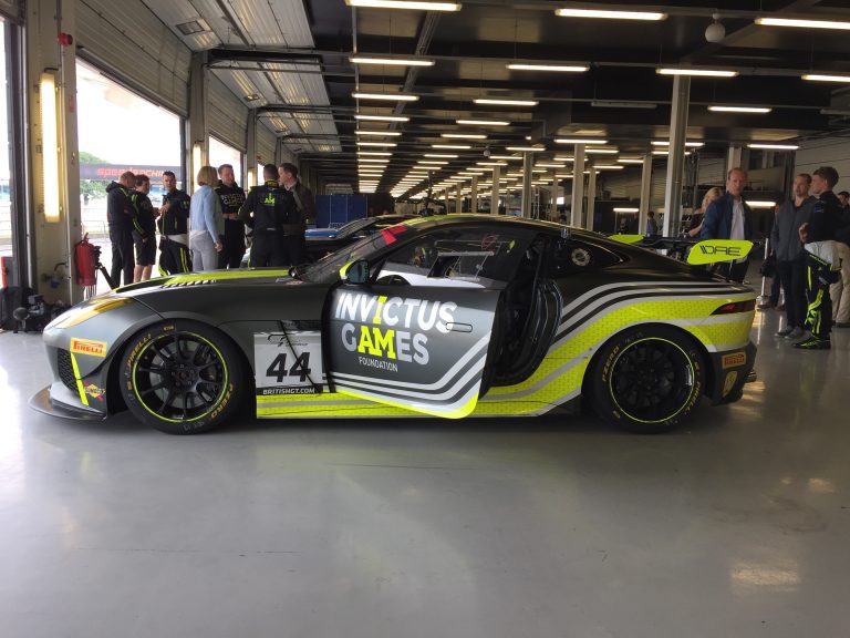 Invictus Games Racing: The Jaguar F-Types That Took on British GT